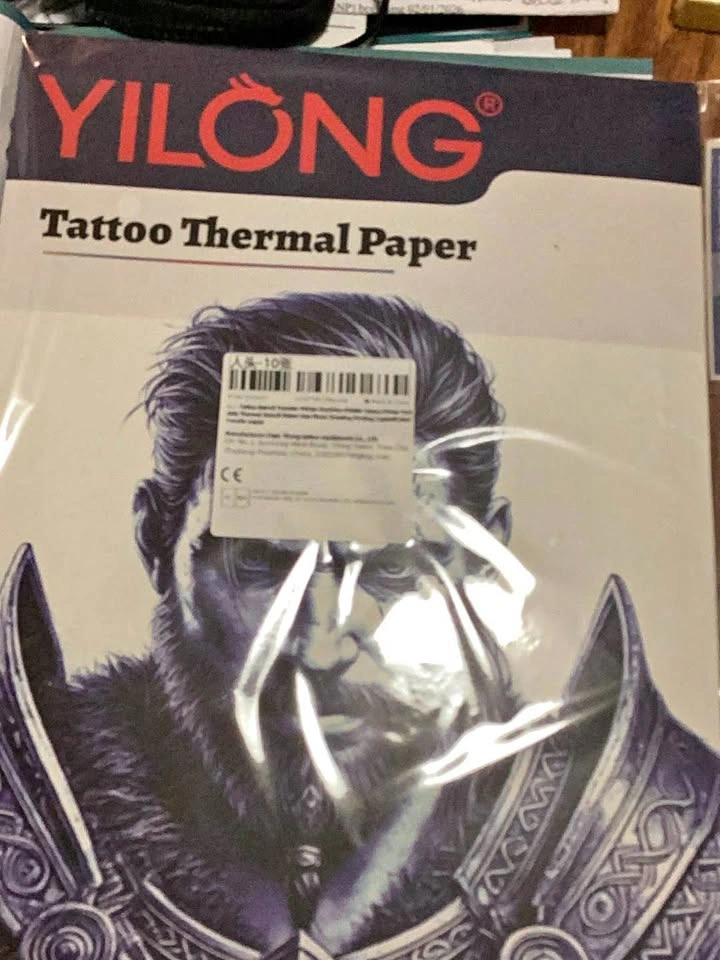 Tattoo thermal paper (10 sheets)