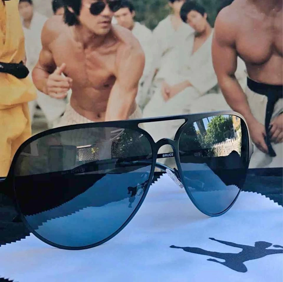 Bruce Lee Metal Sunglasses (Never Worn)