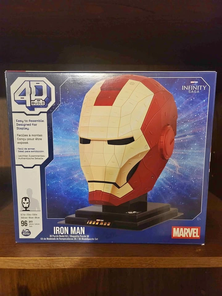 4D BUILD Marvel Iron Man 3D Model Kit Puzzle Infinity Saga