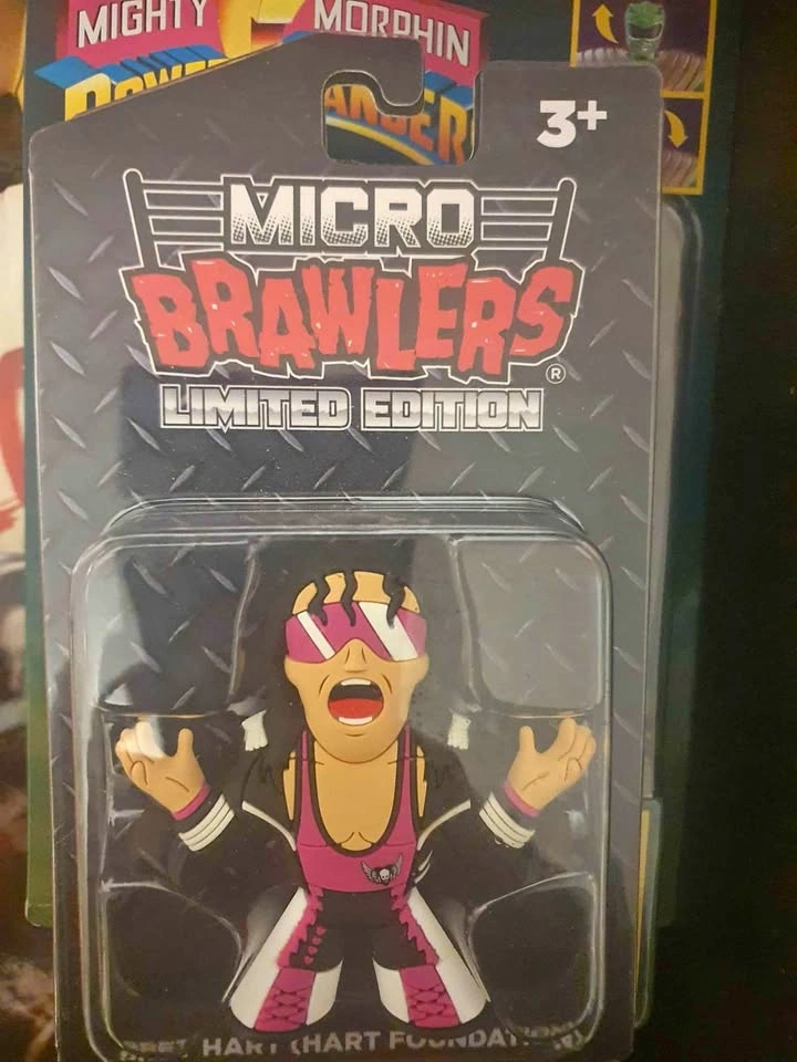 Bret Hart Micro Brawler Limited Edition