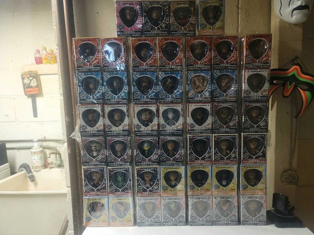 WWE Vinyl Aggression Figures Complete Set