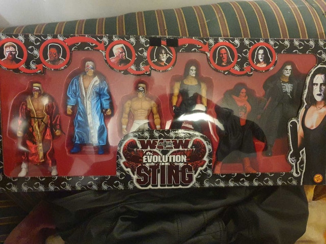 WCW Sting Evolution Figure - New & Sealed