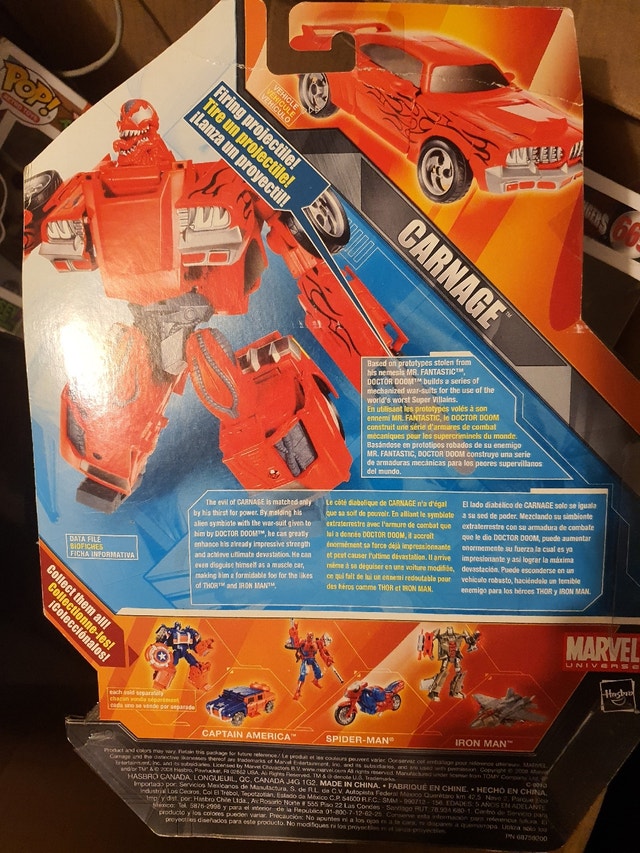 Carnage Marvel / Transformers Crossovers - photo 2