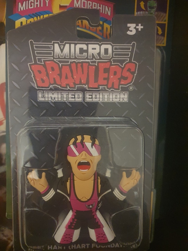 Bret Hitman Hart Micro Brawler