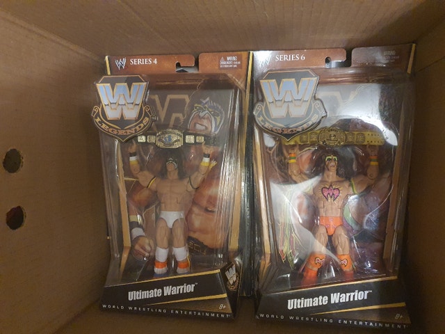Ultimate Warrior and Sting Figure Lot Collection - photo 2