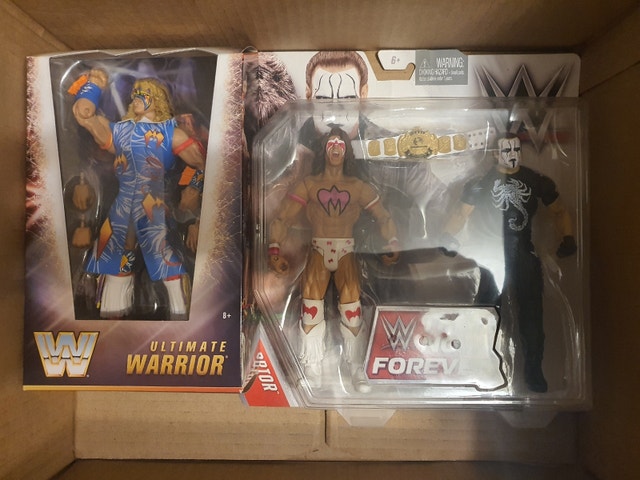 Ultimate Warrior and Sting Figure Lot Collection - photo 3