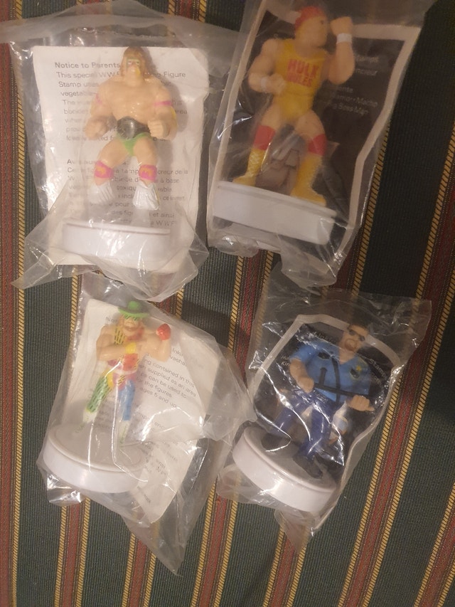 WWF KFC Stampers vintage