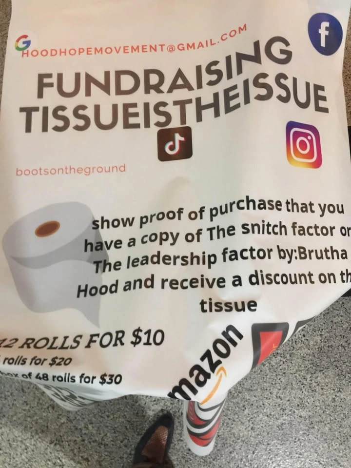 Fundraising Tissue & Paper Towels #hoodhopemovement - photo 3