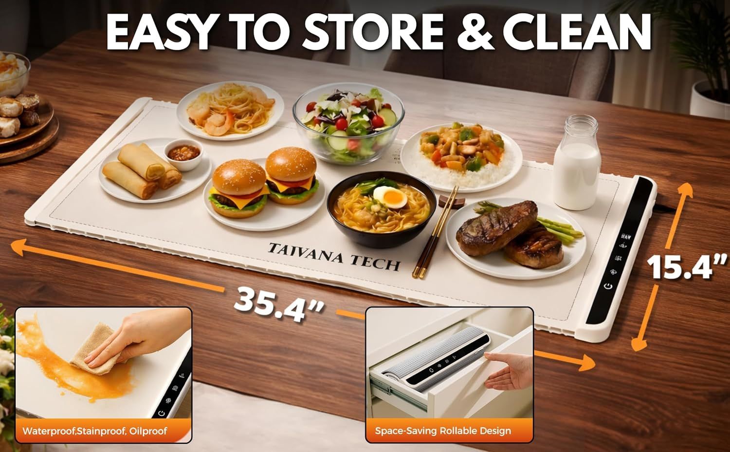 Food Warming Mat 36" X 15" (140F To 212F) - photo 4