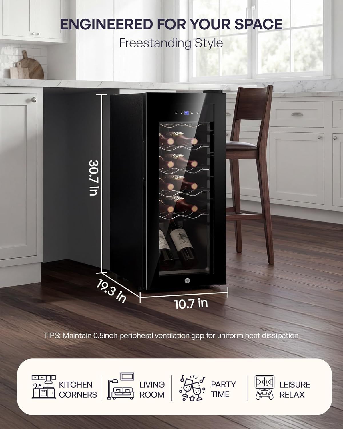 12 Bottle Wine Cooler - photo 2