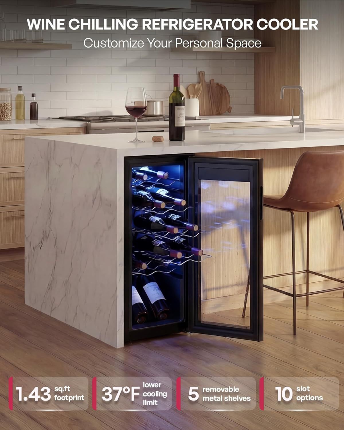 12 Bottle Wine Cooler - photo 3
