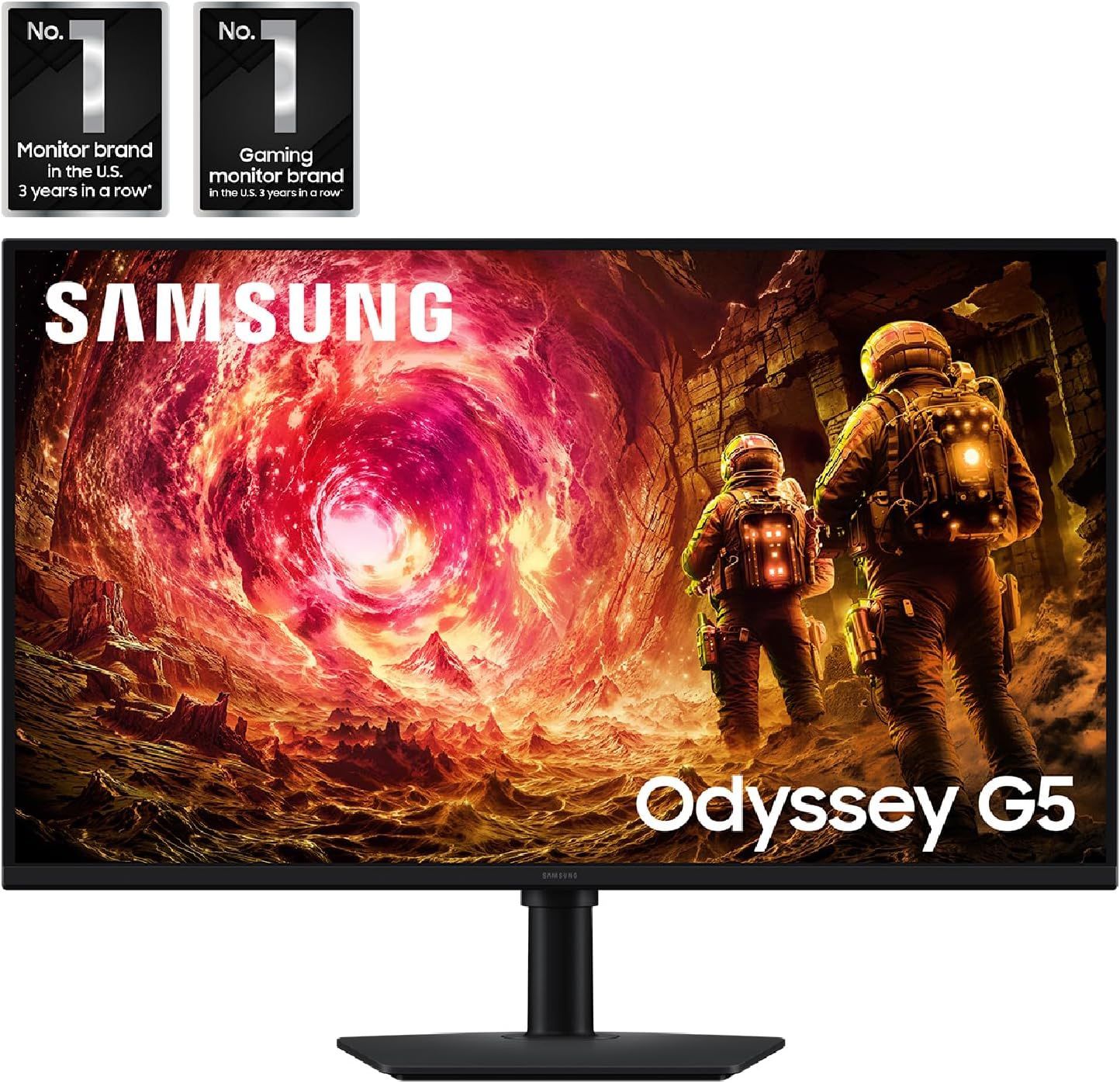 Samsung 32” Odyssey G5 G50F QHD Gaming Monitor - photo 2