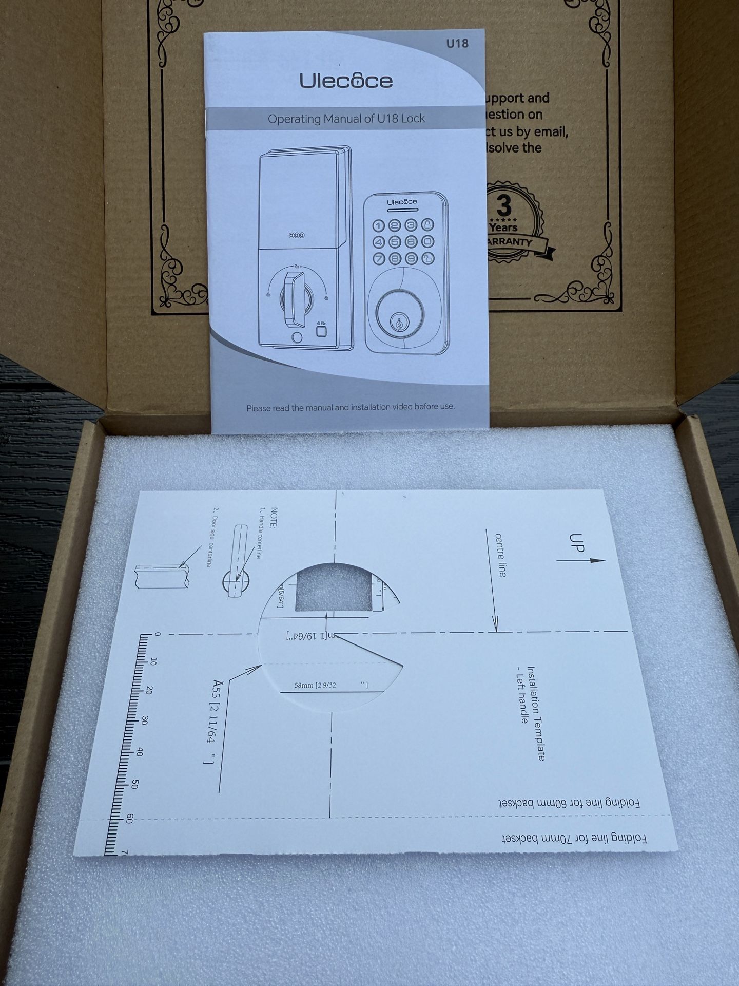 Keypad Deadbolt Lock With Door Knob - photo 2