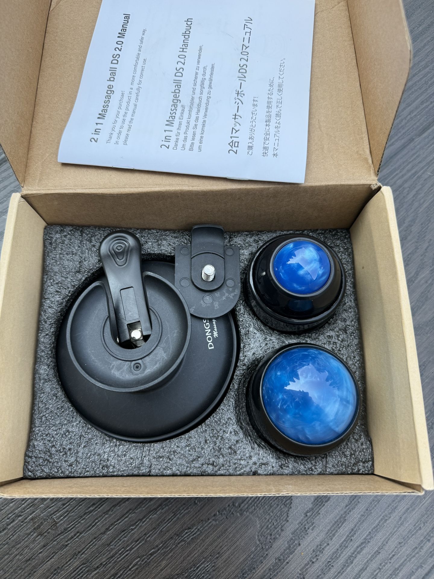 Massage Ball Roller For Deep Tissue, Mountable - photo 5