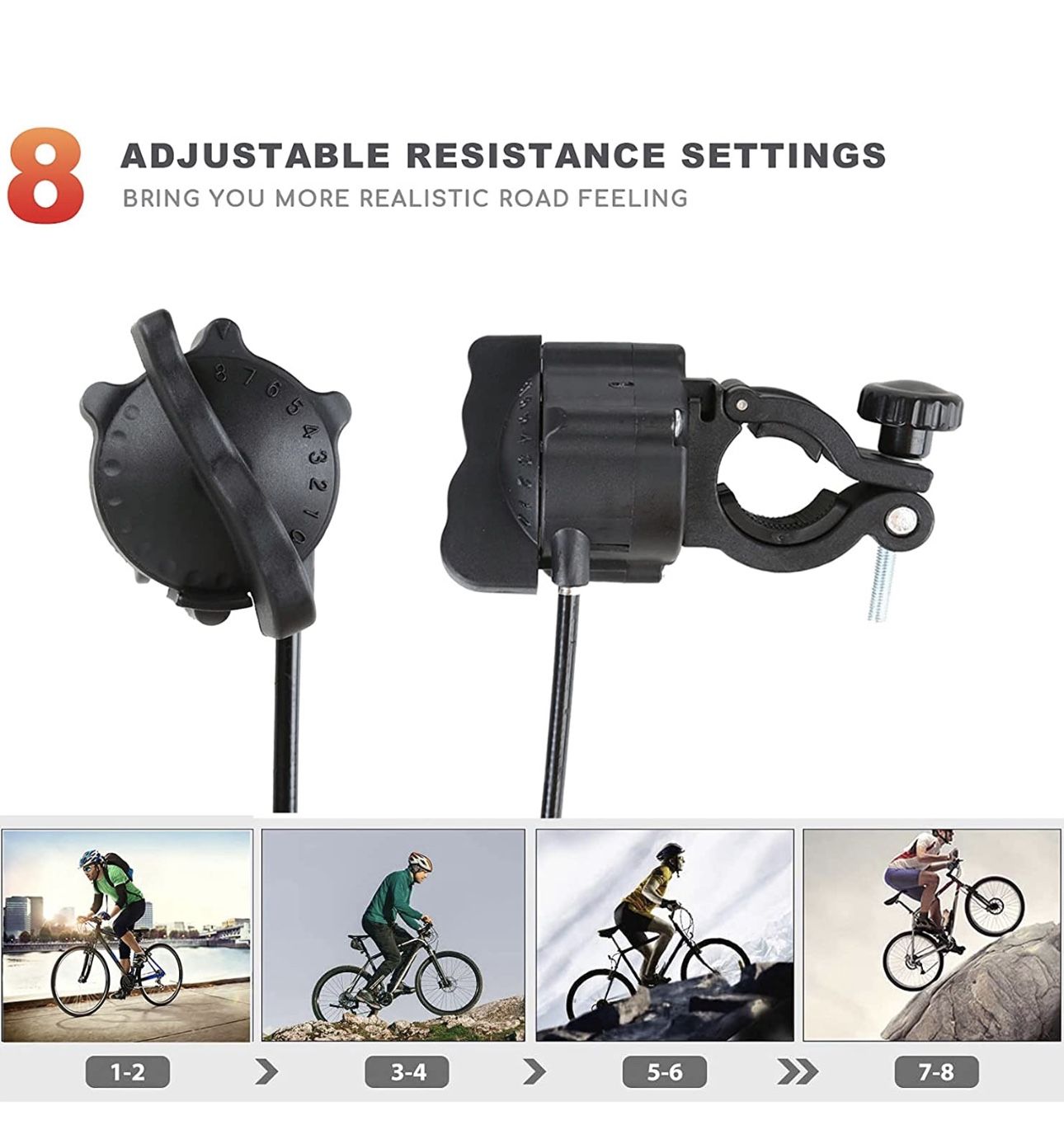 Magnetic Bike Trainer Stand for Indoor Exercise - photo 5