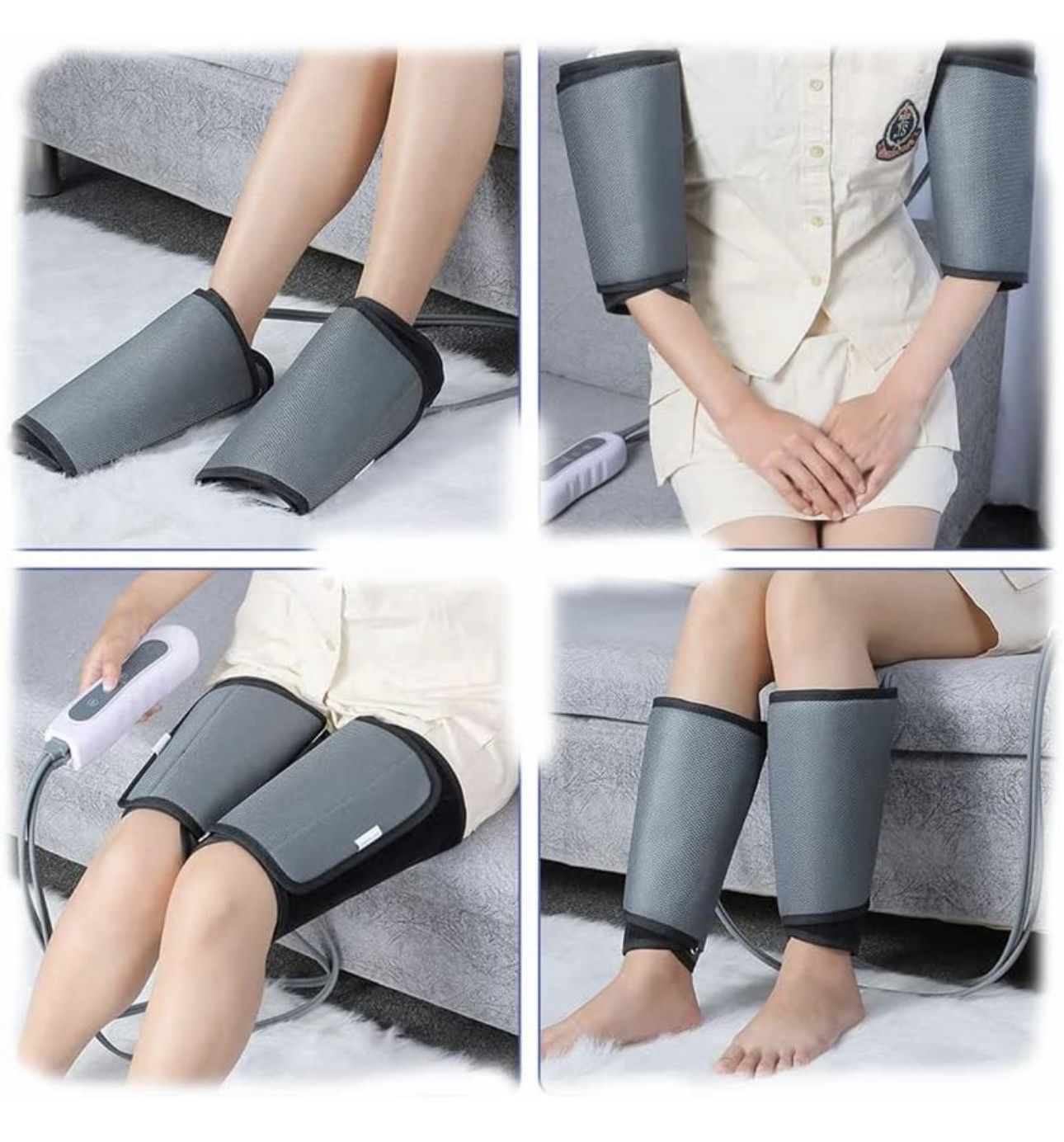Leg Compression Massager for Circulation & Pain Relief - photo 5