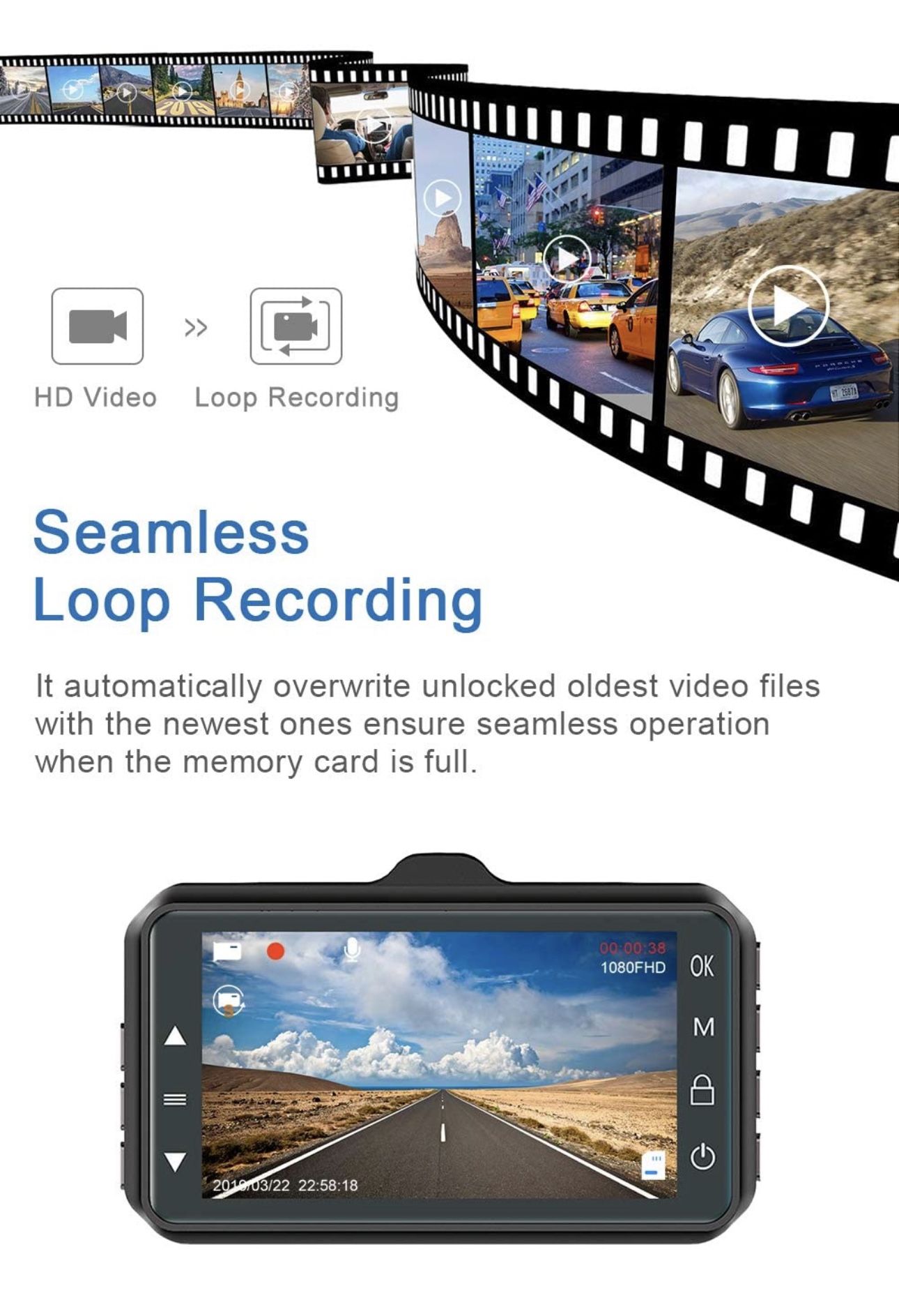 Dash Cam for Cars 1080P FHD - photo 5