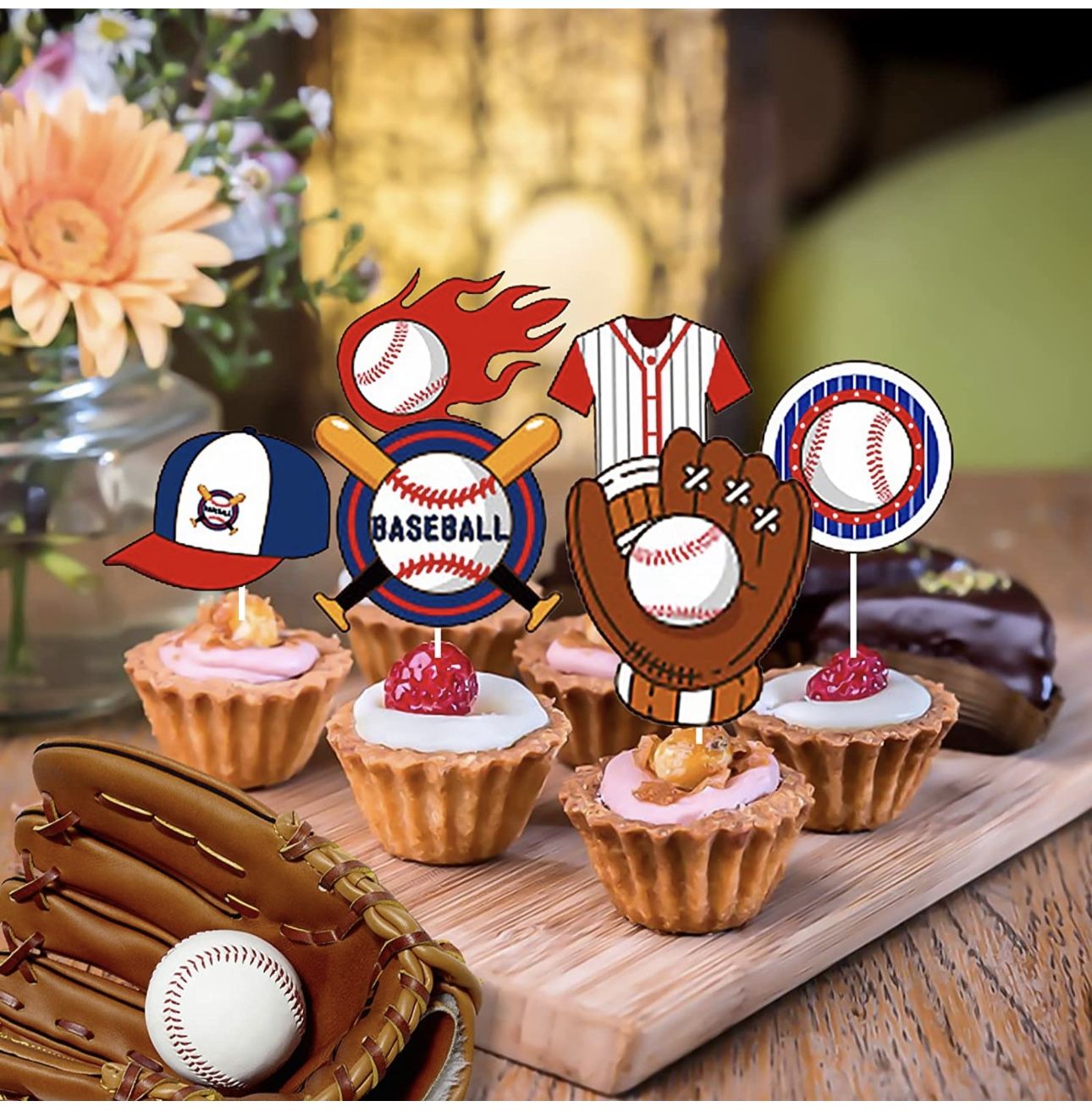 Baseball Birthday Decorations for Boys B'Day (75Pcs) - photo 3