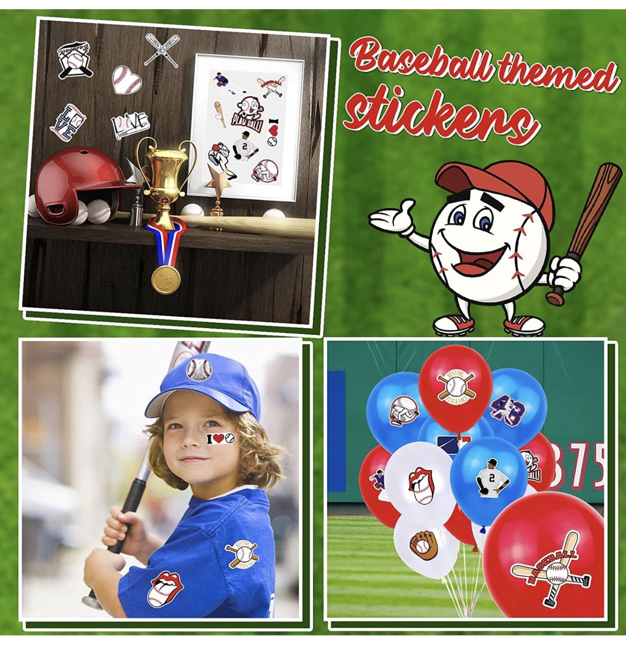 Baseball Birthday Decorations for Boys B'Day (75Pcs) - photo 5
