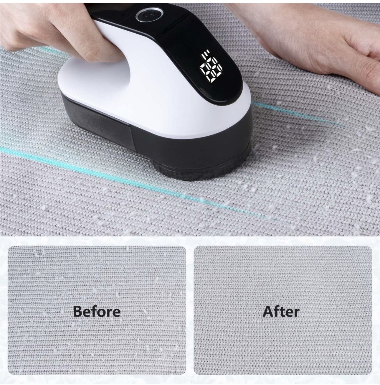 Rechargeable Fabric Shaver, Electric Lint Remover - photo 5