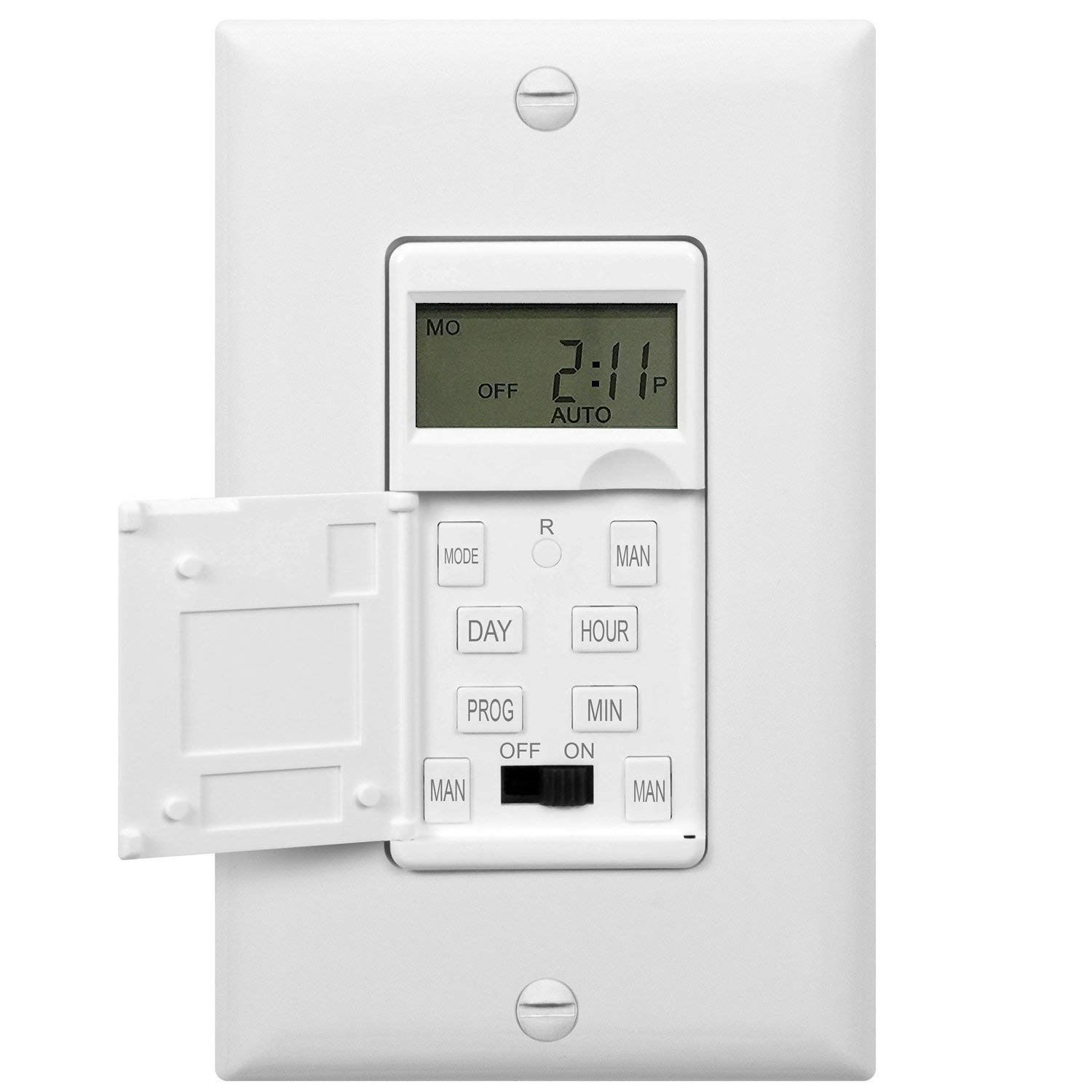 Programmable Digital Timer Switch 7-Day 18 ON/OFF Settings - photo 2