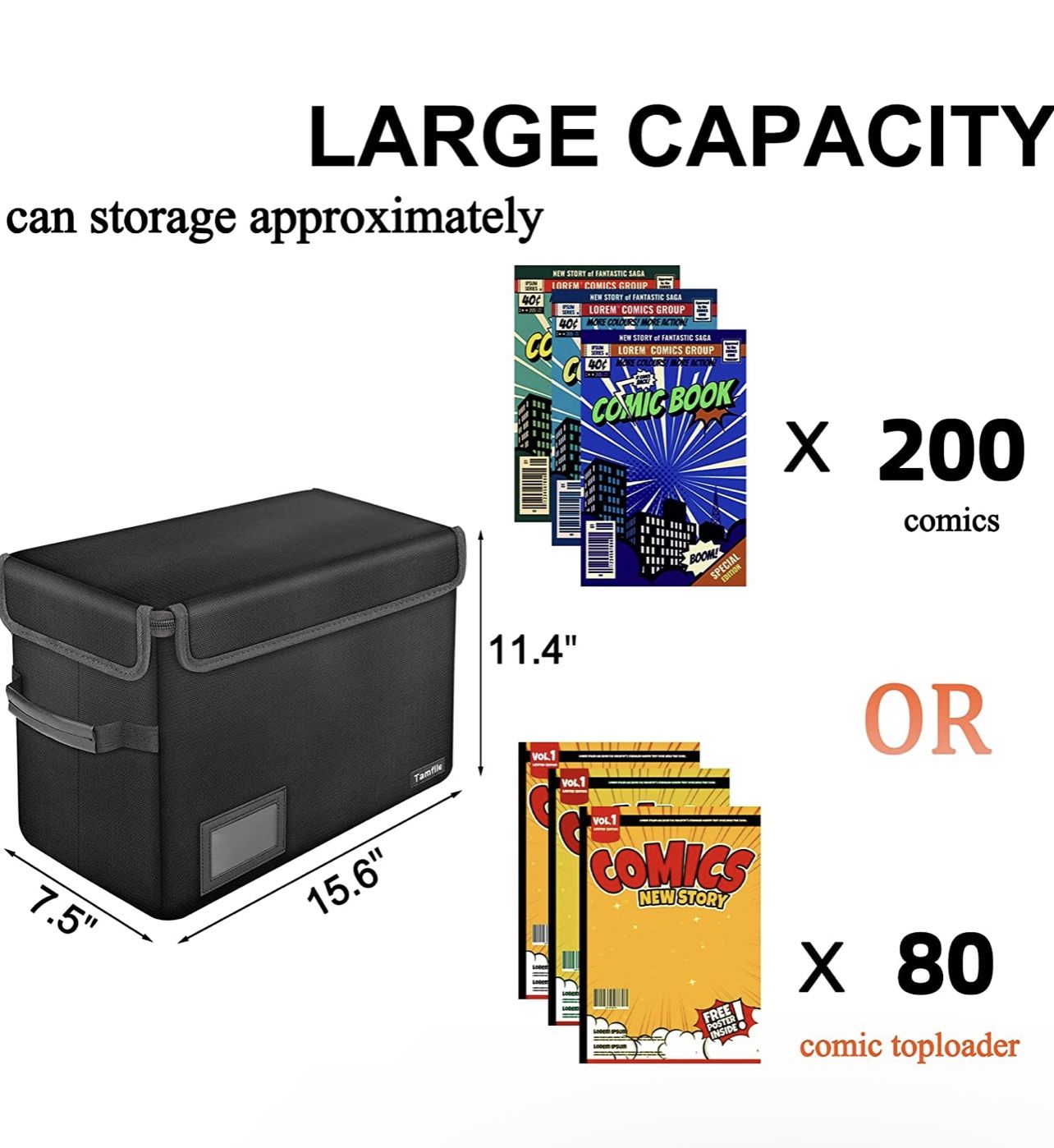 Fireproof Comic Books Storage Box - photo 2