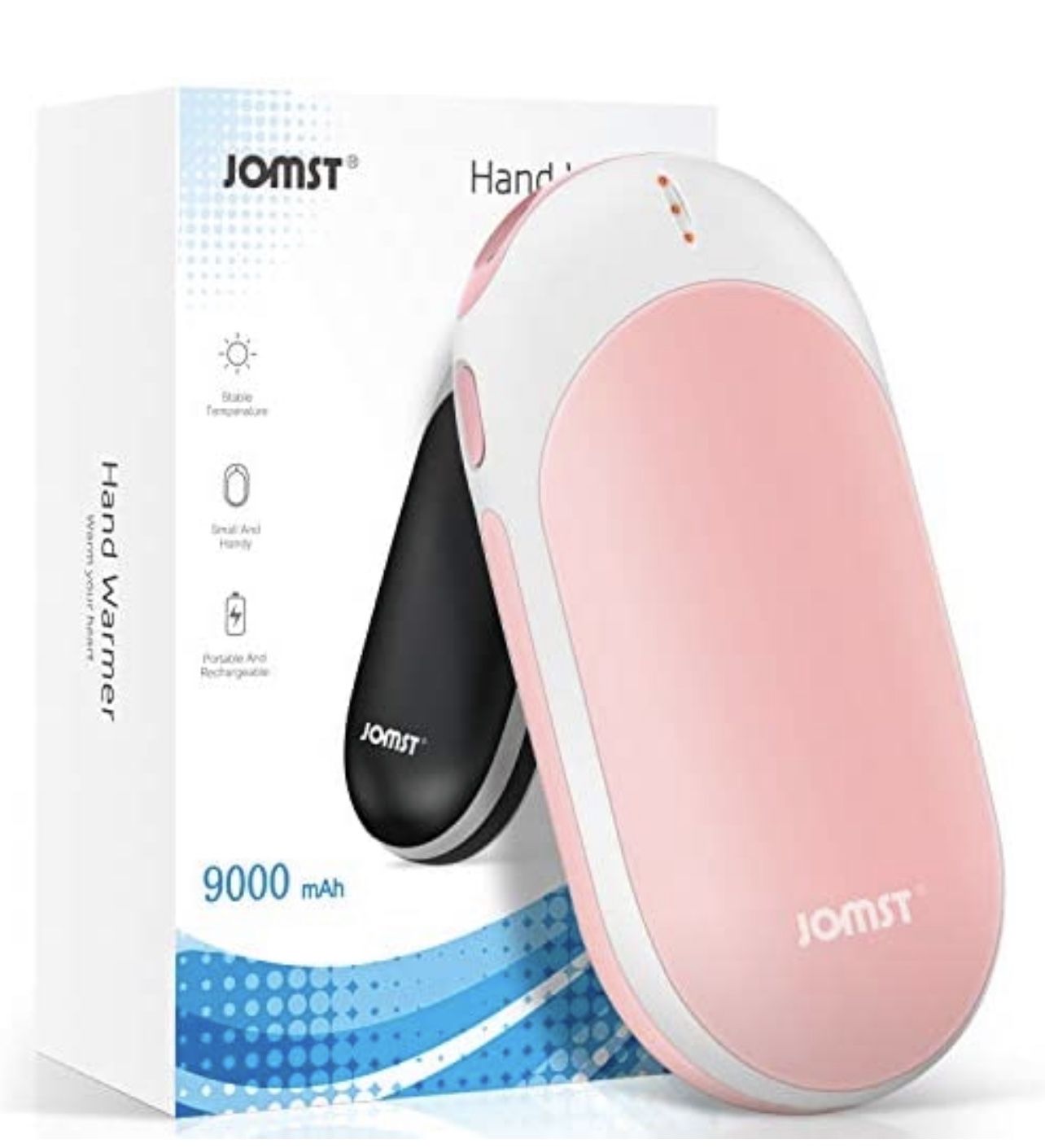 9000mAh Rechargeable Hand Warmer Power Bank