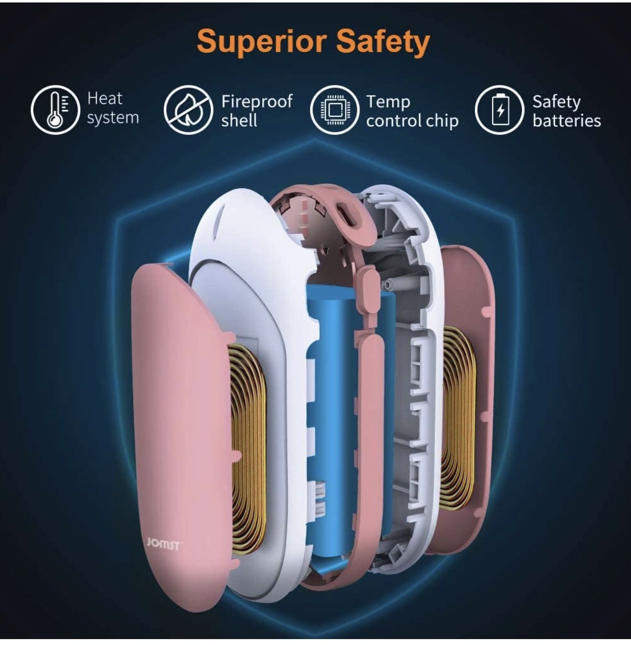 9000mAh Rechargeable Hand Warmer Power Bank - photo 5