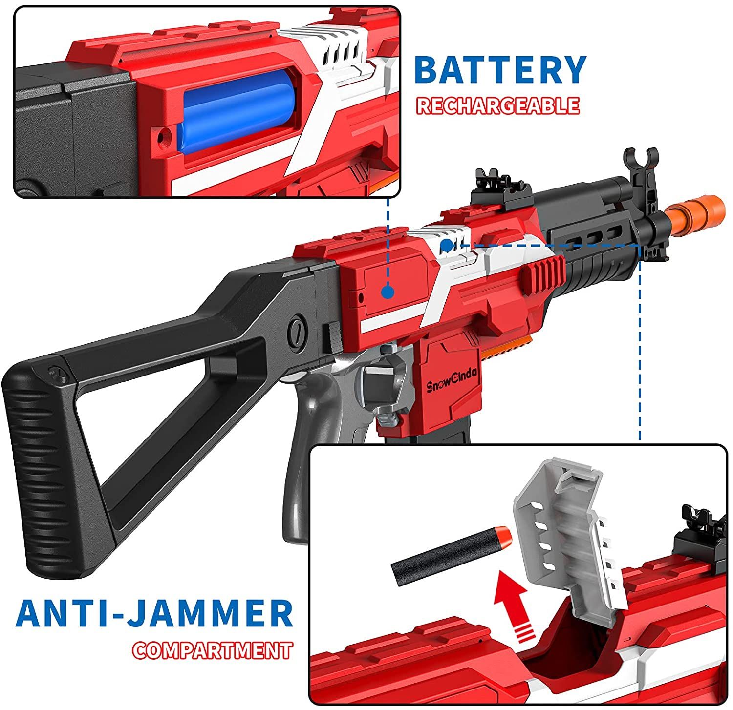 Toy Gun for Nerf Gun Darts