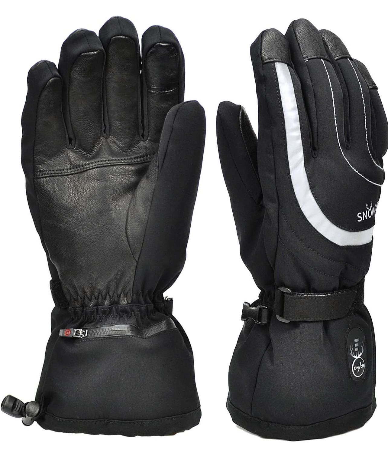 Heated Gloves Electric - Upgraded 7.4V Rechargeable Battery Glov