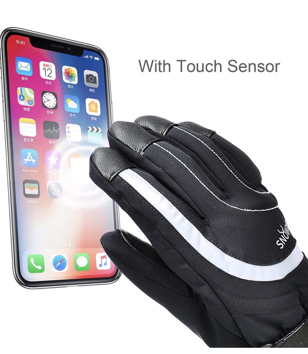 Heated Gloves Electric - Upgraded 7.4V Rechargeable Battery Glov - photo 4