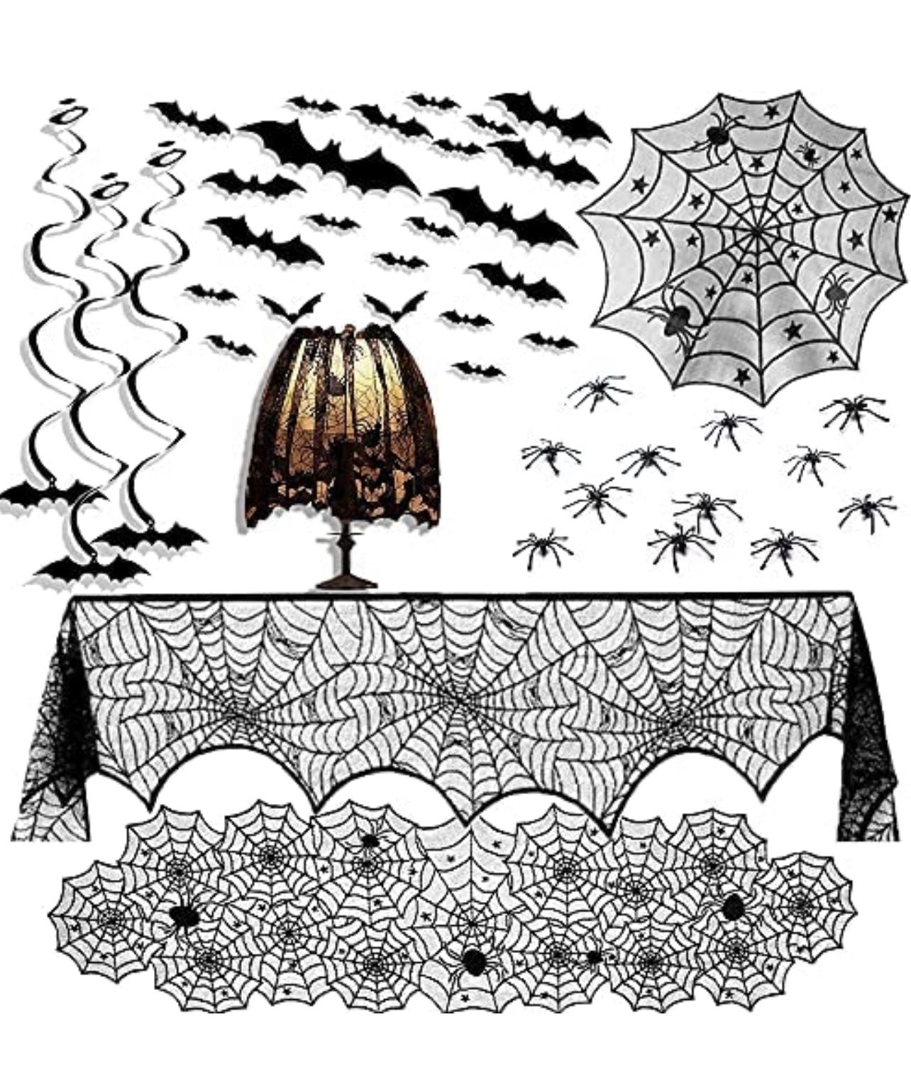 42pc Halloween Indoor Decor Set