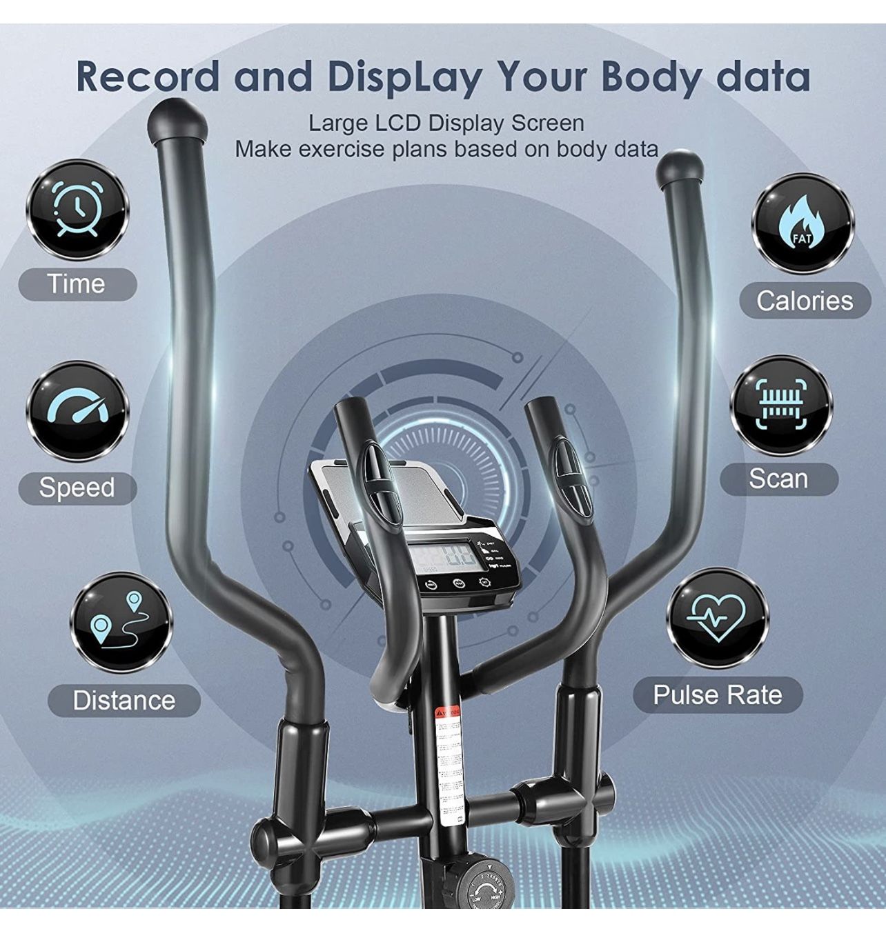 New Elliptical Machine for Home Use - 8 Resistance Levels - photo 3