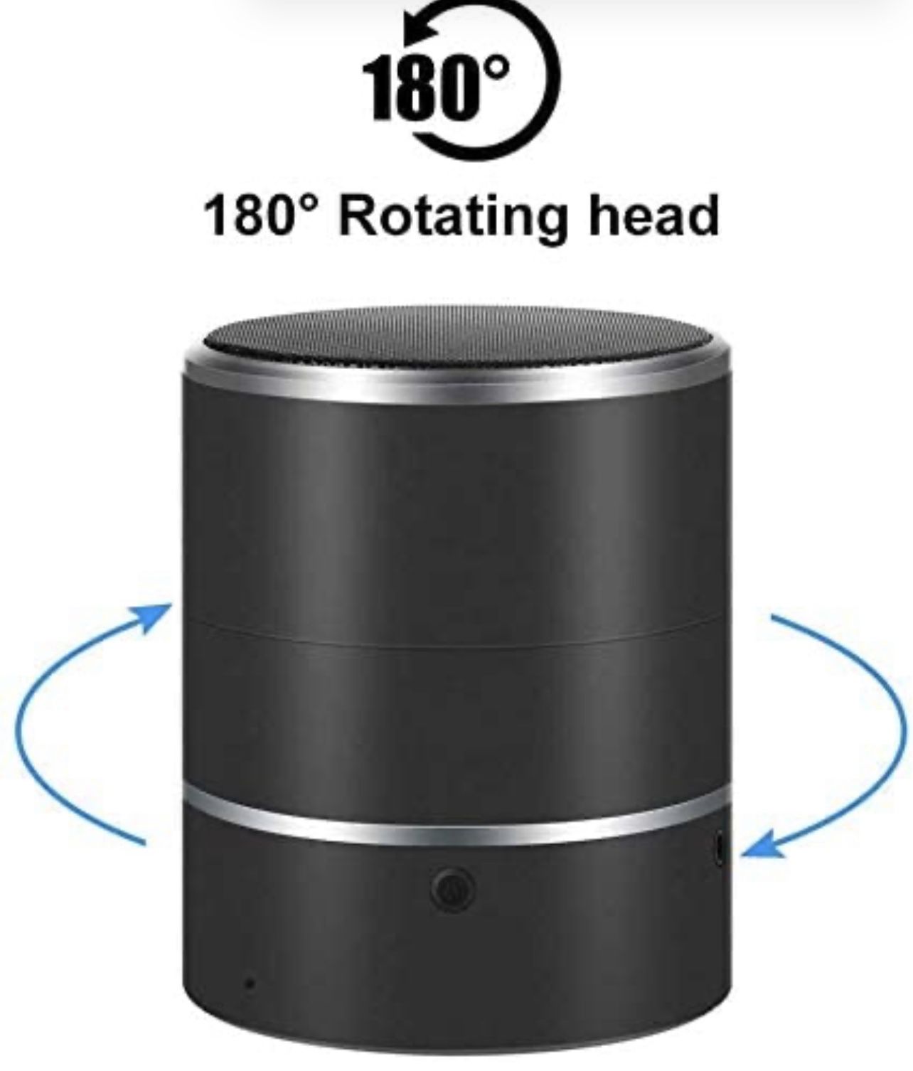 Hidden Camera Bluetooth Speaker 1080P HD WiFi Spy Cam - photo 3