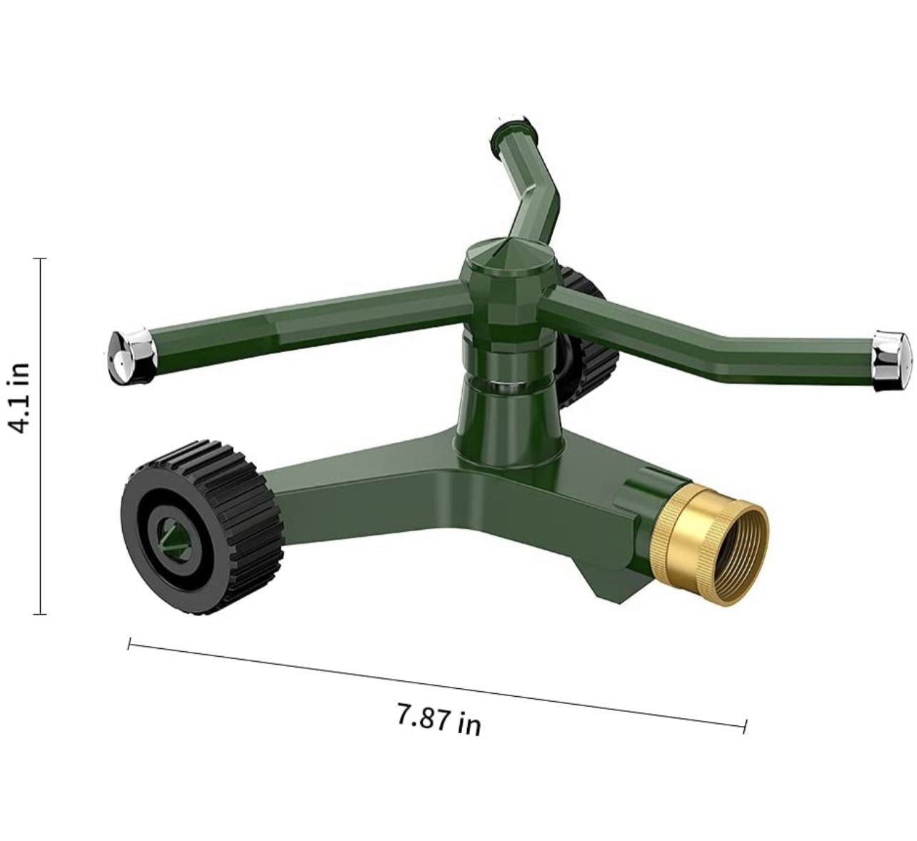 New Lawn Sprinklers for Hoses - Yard 360 Rotating