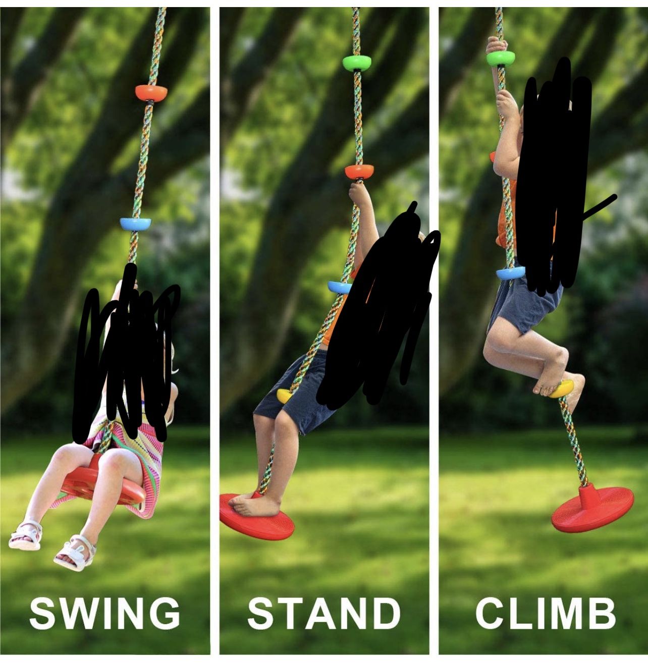 New Never Opened Swing Set 2 Pack Swings Seats - photo 4