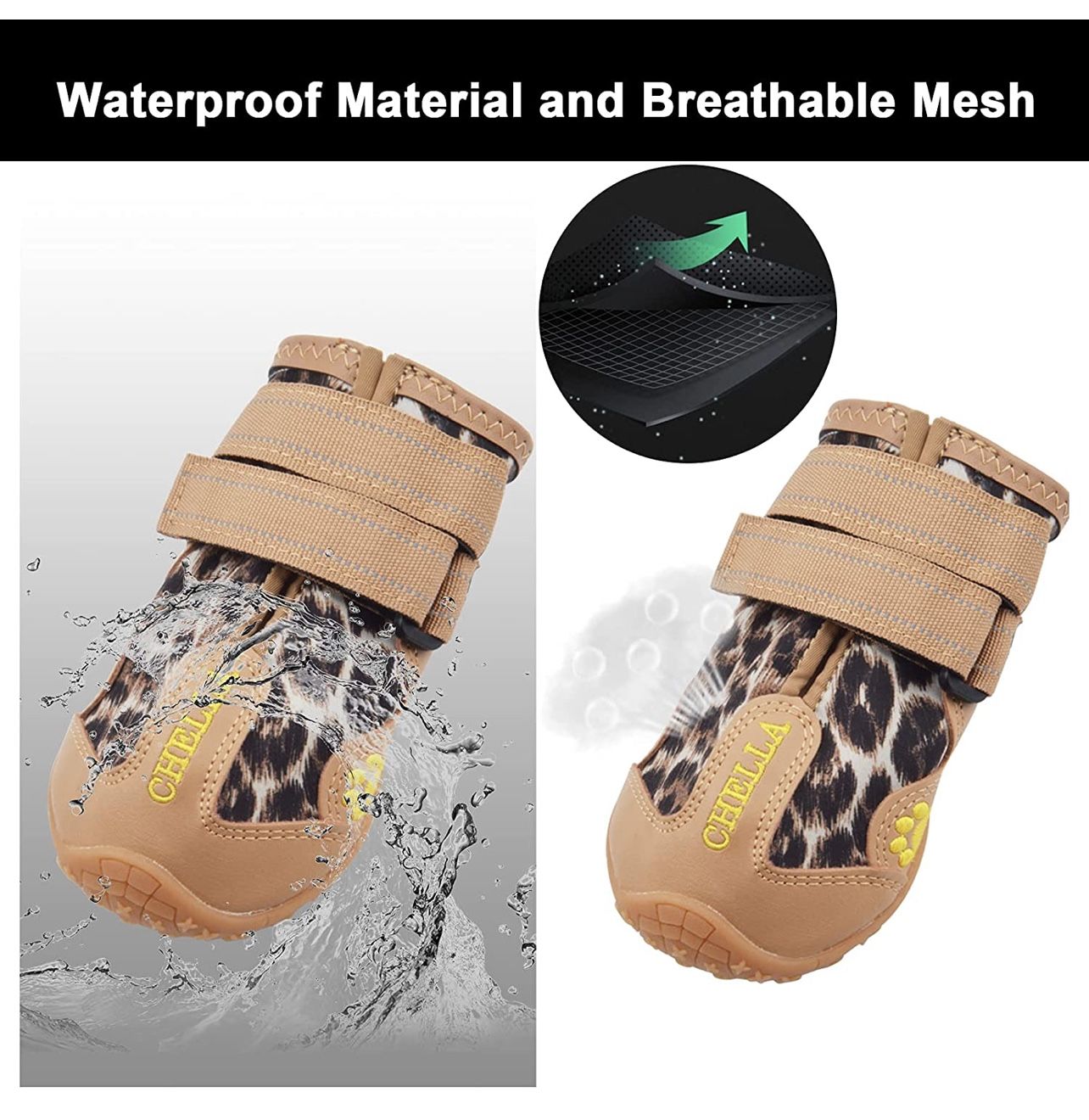 Dog Shoes for Hot Pavement & Paw Protection (Medium) - photo 3