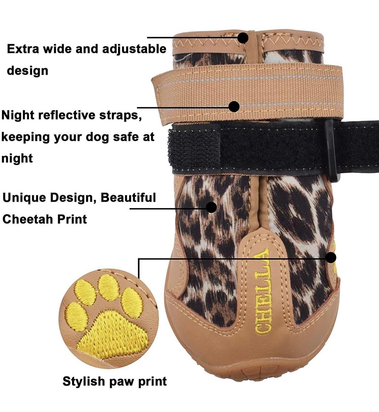 Dog Shoes for Hot Pavement & Paw Protection (Medium) - photo 4
