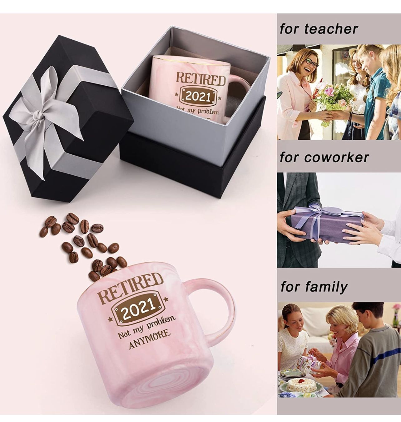 Retirement Gifts for Women 2021 - Retired 2021 Not My Problem An - photo 4