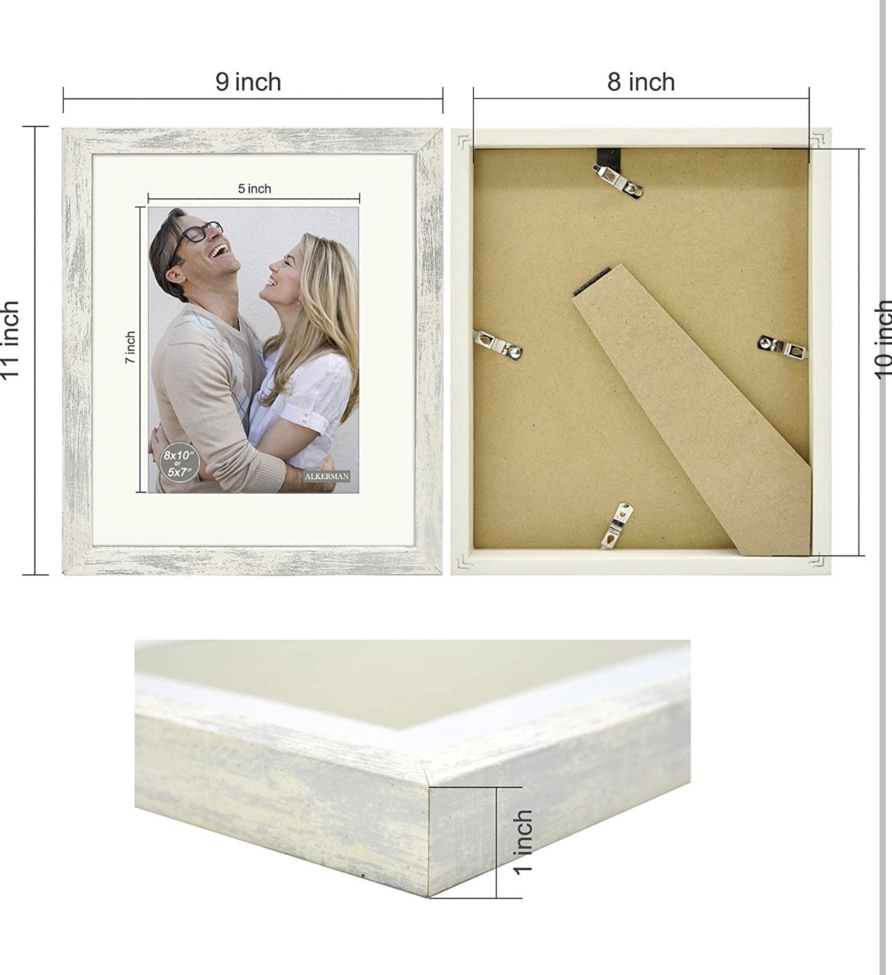 New Never Used 8X10 Photo Frame - 2 Pcs - photo 2
