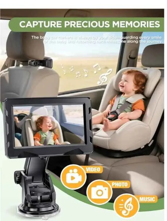 Wireless Baby Car Camera - Brand New In Box image indicator(5)