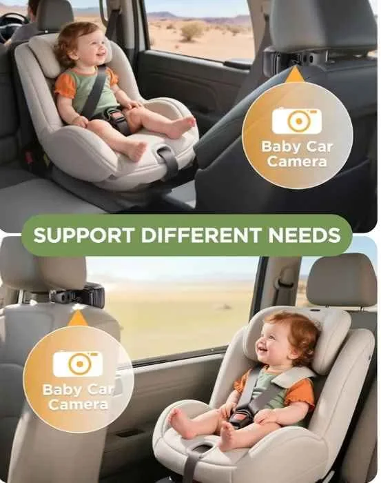 Wireless Baby Car Camera - Brand New In Box image indicator(6)