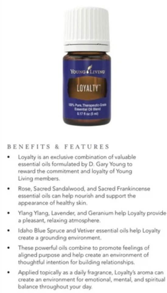 NEW Young Living Loyalty Essential Oil - 5ml - photo 2