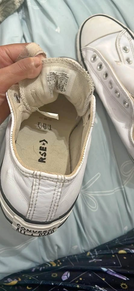 White Converse