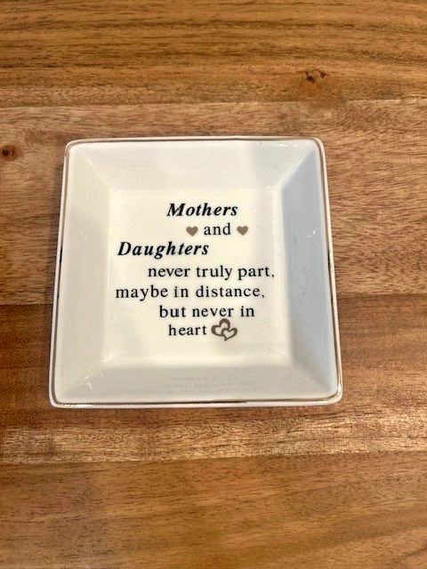 New Mother & Daughter Trinket Dish – Gift Boxed