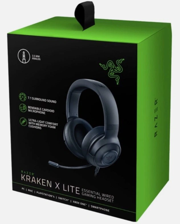 [BNIB] RAZER Kraken X Lite Gaming Headset (NEED GONE)