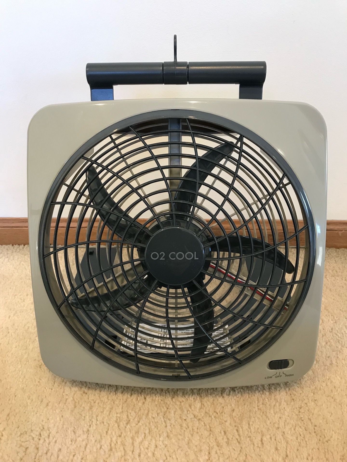 OZARK TRAIL 10 inch PORTABLE 2 SPEED FAN - photo 4