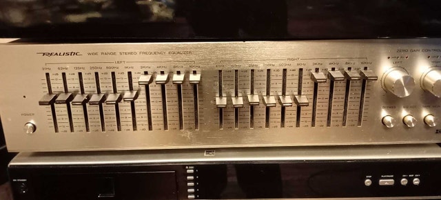 Realistic 10 Band Stereo Equalizer