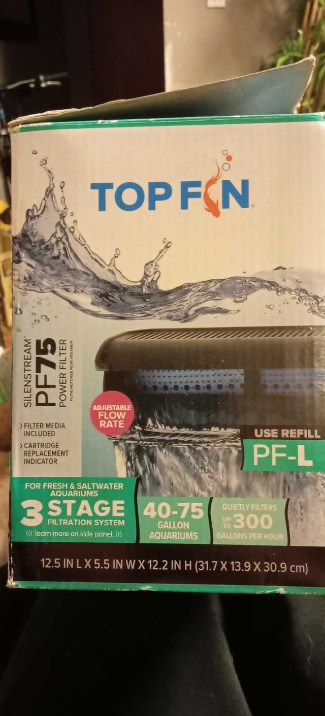 Top Fin PF75 Filter - photo 2