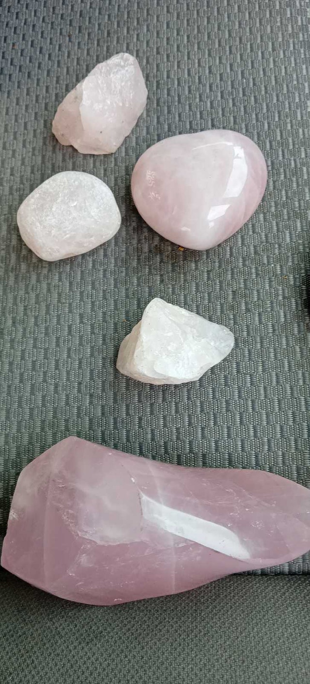 Crystals for Sale - Rose Quartz & Pyrite - photo 3